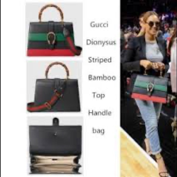 Nude medium bamboo top handle Dionysus - Picture 8 of 8